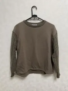 SEASON REASON ブラウン 長袖ニット