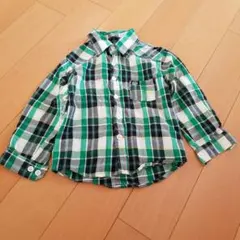 babyGAP☆チェックシャツ2T