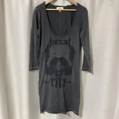 ディーゼル　レディース　長袖　ロンT グレー　XS