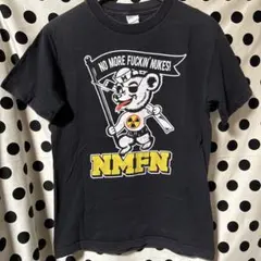 【古着】MISHKA × NMFN コラボTシャツ ブラック Sサイズ