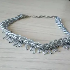 ビーズ チョーカー ネックレス