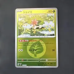 ポケモンカード　シェイミ　エネルギーマーク柄