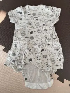 動物柄ロンパース 50~60cm