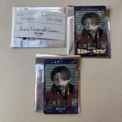 ミルキー☆サブウェイ ミニブロマイド&ステッカー カート 京都IP書店
