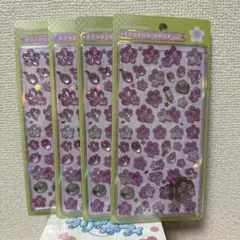 ボンボンドロップシール　和柄　桜