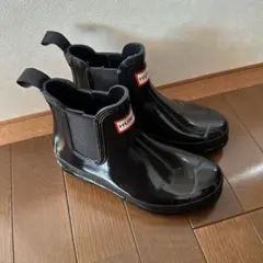 HUNTER レインブーツ ブラック