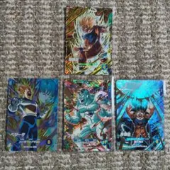 6弾孫悟空GDR、2弾ベジータ、3弾フリーザ、7弾孫悟空、PUR2枚、SR6枚のサムネイル