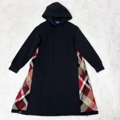 BLUE LABEL CRESTBRIDGE エアーダンボールワンピース フード