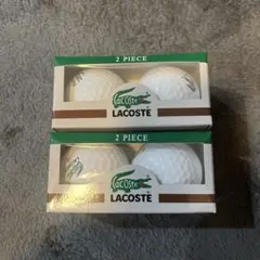 LACOSTE ゴルフボール 2ピース 4個セット