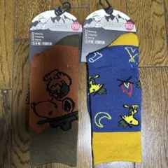 新品未使用PEANUTS スヌーピー トレッキングソックス 23-25cmのサムネイル