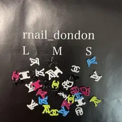 ネイルパーツ ロゴ #106