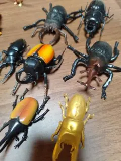 昆虫 フィギュア まとめ売り カブトムシ クワガタ