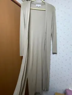ロペピクニック　ロング　カーディガン　ベージュ