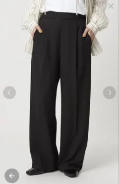 green label relaxingオルマイワイドパンツブラック　サイズ38