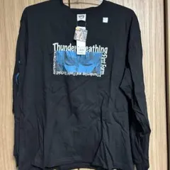 鬼滅の刃 Tシャツ　guコラボ　M コットンビッグT ロンT　我妻善逸