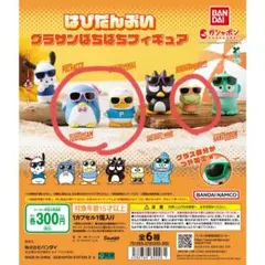 はぴだんぶい　グラサンばちばちフィギュア　セット