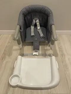 Inglesina ベビーチェア グレー トレイ付き