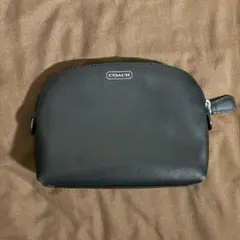【美品】COACH ブラック ポーチ
