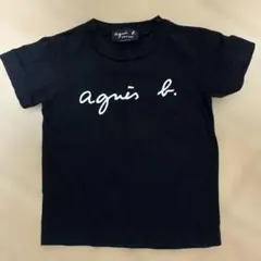 agnis b. ENFANT 黒 Tシャツ　半袖