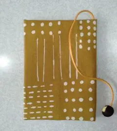単行本布のブックカバー　点と線