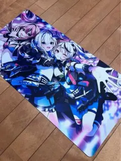 ホロライブ FLOWGLOW ラバーマット プレイマット マウスパッド - メルカリ