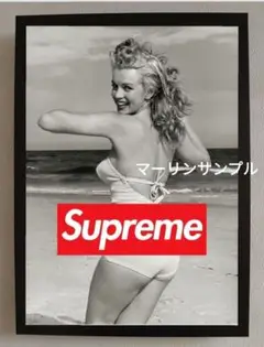 Supreme マリリンモンロー　ノーマジーン　ポスターフレーム付き壁掛け