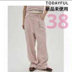トゥデイフル　コーデュロイパンツ　ピンク　M 38 トゥデイフル todayful ピンク コーデュロイパンツ 38サイズ - メルカリ