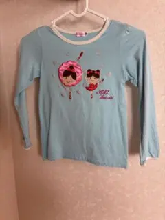 ミキハウス 水色 長袖 リーナちゃん バレエ ブルー MiKi HOUSE