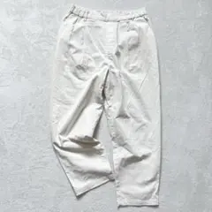 スタディオクリップ◇ワイドパンツ ノームコア ナチュラル オフィスカジュアル M