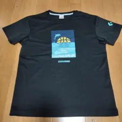 CONVERSE バスケットボールTシャツ ブラック　レディースｌ