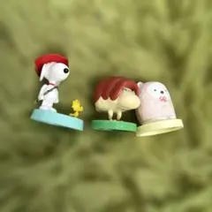 チョコエッグ　スヌーピー パンもどき　すみっコぐらし