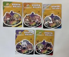 カラフルピーチ セブンイレブン限定 ステッカー 全5種コンプリートセット