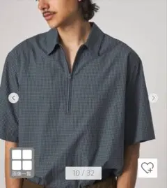 Steven Alan オーガニックコットン ジップ プルオーバー 26SSのサムネイル