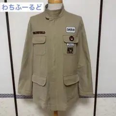 わちふーるど　メンズ　ミリタリージャケット