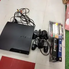 PlayStation 3本体 + コントローラー2つ + ゲーム多数プレ2多数