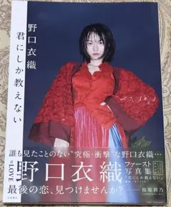 ＝LOVE 野口衣織 ファースト写真集 君にしか教えない　生写真2枚セット 君にしか教えない イコラブ ＝LOVE 野口衣織 1st写真集 「君にしか教え