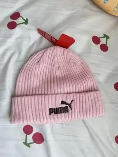Puma ピンク ニット帽