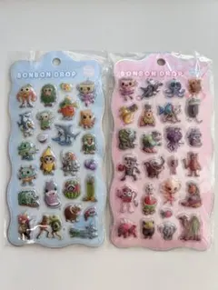 イタリアンブレインロット　ボンボンドロップシール　ぷくぷくシール　2枚セット