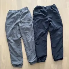 UNIQLO ストレッチウォームイージージョガーパンツ 140 2枚セット