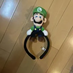 ルイージ カチューシャ ぬいぐるみ