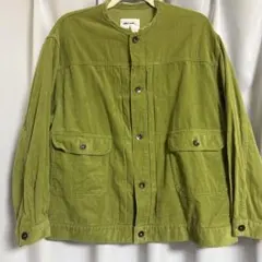 niko and... コーデュロイ ノーカラージャケット