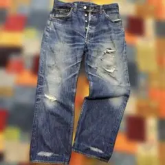 Levi's 501 ☆ ダメージデニム☆ 赤耳セルビッチ 29インチ - メルカリ