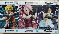 ナルト　Grandista　うずまきナルト　春野サクラ　うちはサスケ　フィギュア