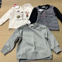 95サイズ長袖トレーナー裏起毛