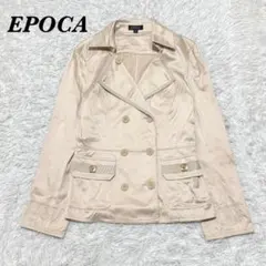 【美品】EPOCA ミドル丈 トレンチジャケット 40 ベージュのサムネイル