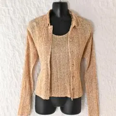 L1 サイズ3 イッセイミヤケ PLEATS PLEASE 長袖＋タンクトップのサムネイル