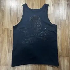 TBT × GILDAN スカル タンクトップ L ブラック ドクロ Y2Kのサムネイル