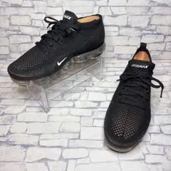 美品 ナイキ NIKE AIR VAPORMAX FLYKNIT スニーカー 黒