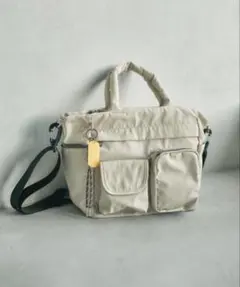 LEPSIM 2WAY ショルダーバッグ ベージュのサムネイル