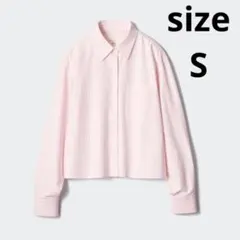 美品 UNIQLO オックスフォードシャツ JW ANDERSON ピンク S